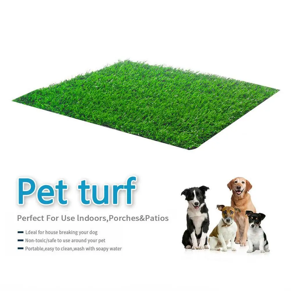 

Pet Artificial Grass Mat Dog Area Landscape Lawn Toilet Synthetic Turf Pupp Home