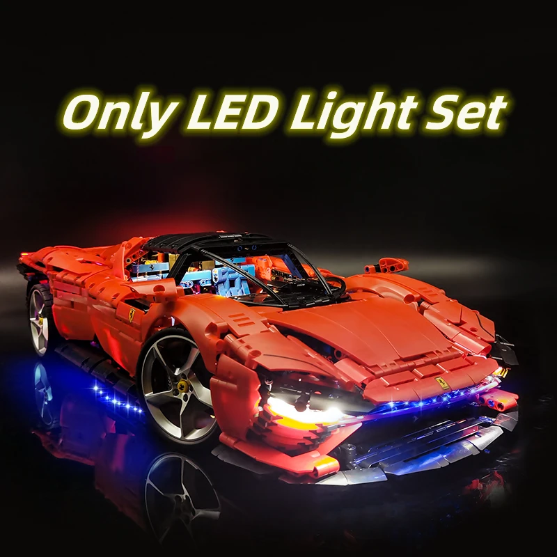 Новинка в наличии аксессуары для конструктора LEGO Ferrari Daytona SP3 совместимы с 42143