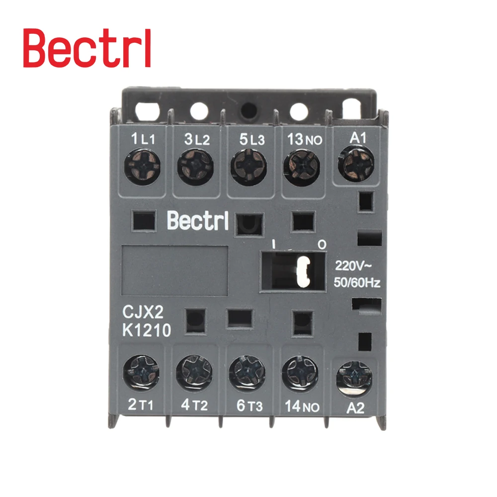 

CJX2-K Mini контактор переменного тока Din Rail 3P 3main 1NO/3main 1NC катушка напряжения 220 в 50/60 гц 6A 9A 12A
