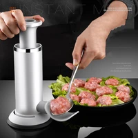 manual sausage machine funnel nozzle homemade sausage stuffer syringe gadgets meat filler injector kitchen multifunctional mixer