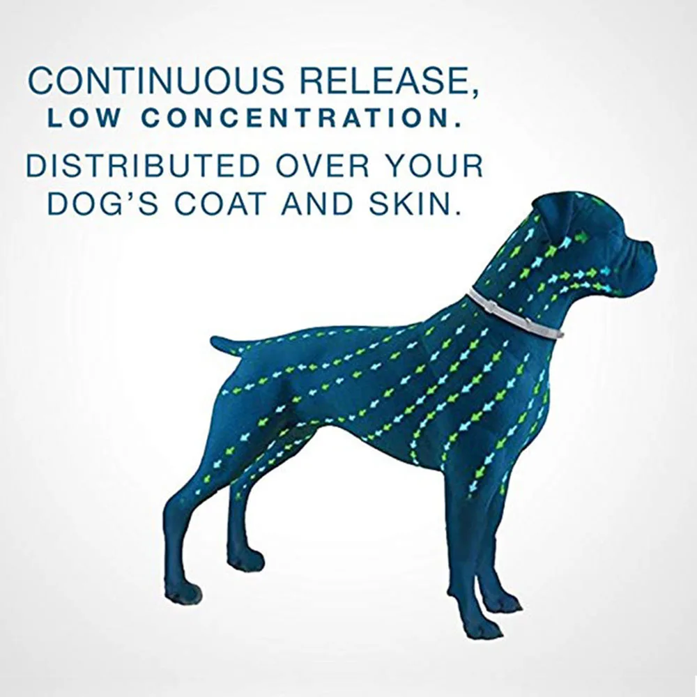 38/62CM Adjustable Dog Cat Collar Flea Tick Prevention Mosquitoes Repellent Rubber For Small Medium Dogs Pet Accessories |