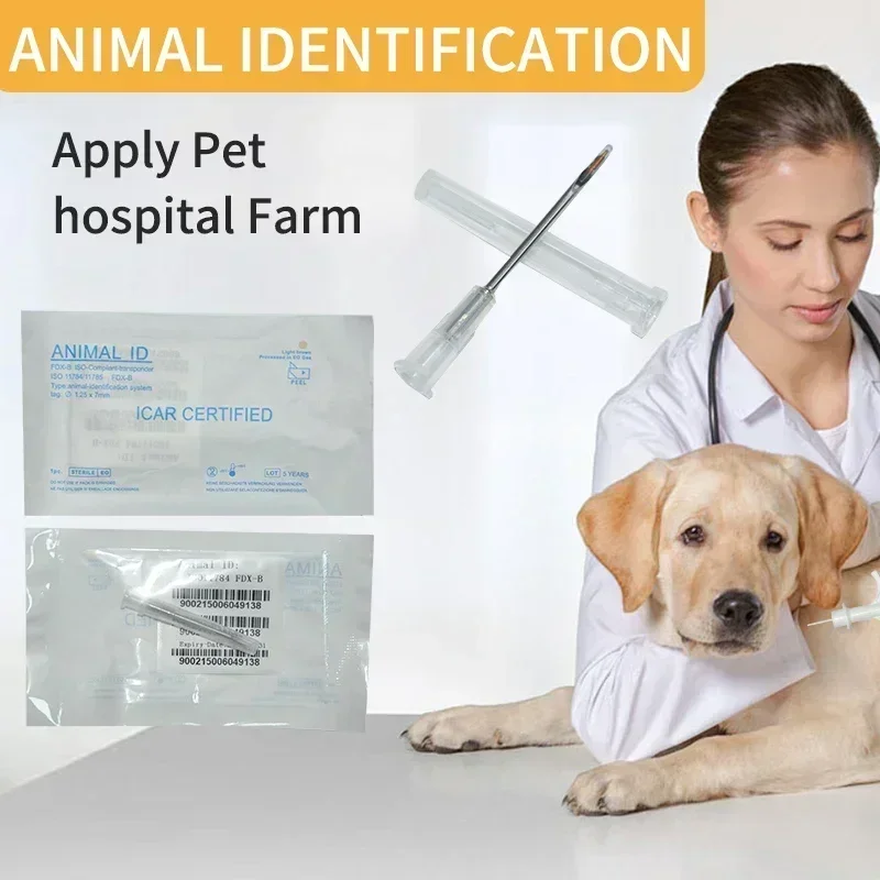 Шприц для микрочипа животных со стеклянной биркой EM4305 50 шт.