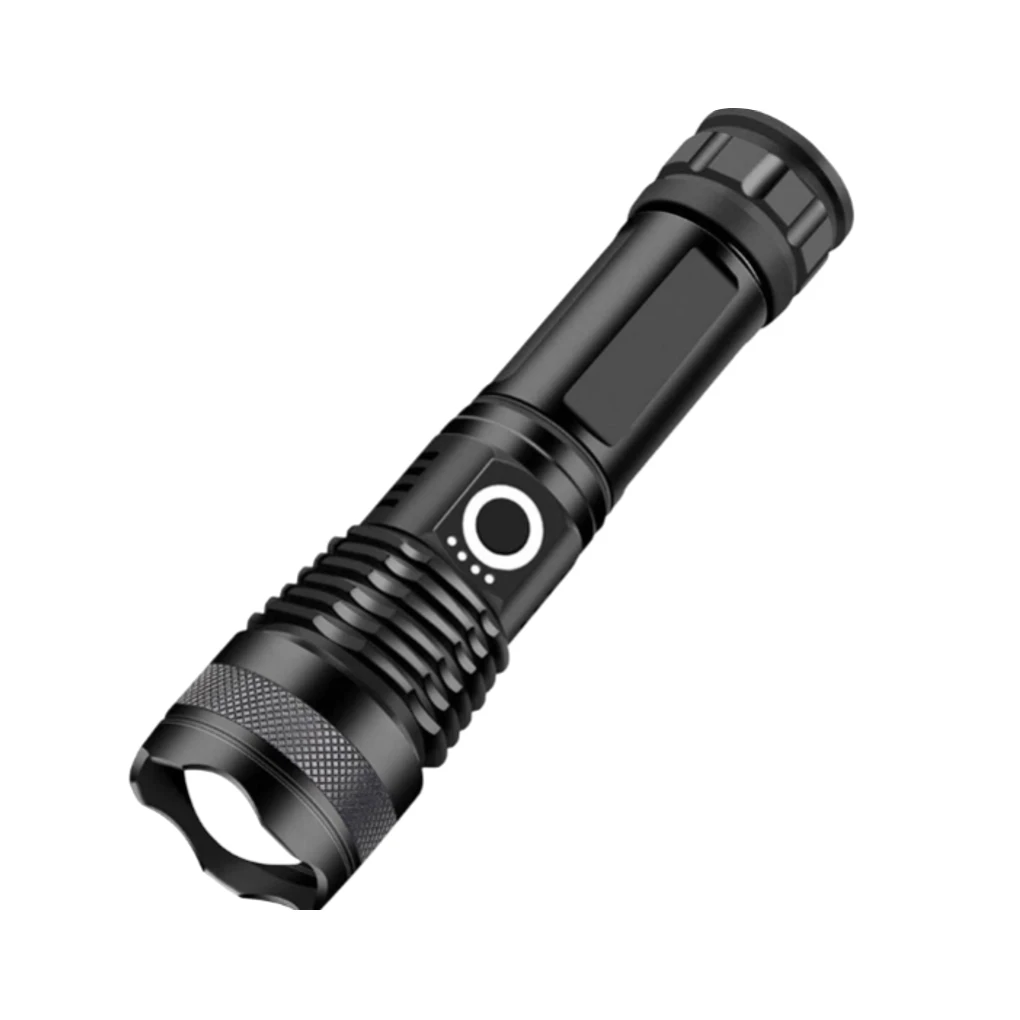 

Aluminum Alloy IPX4 Waterproof Flashlight 5 Gears Torch Rechargeable Light Zoomable Camping Lantern Lighting Tool Outdoor
