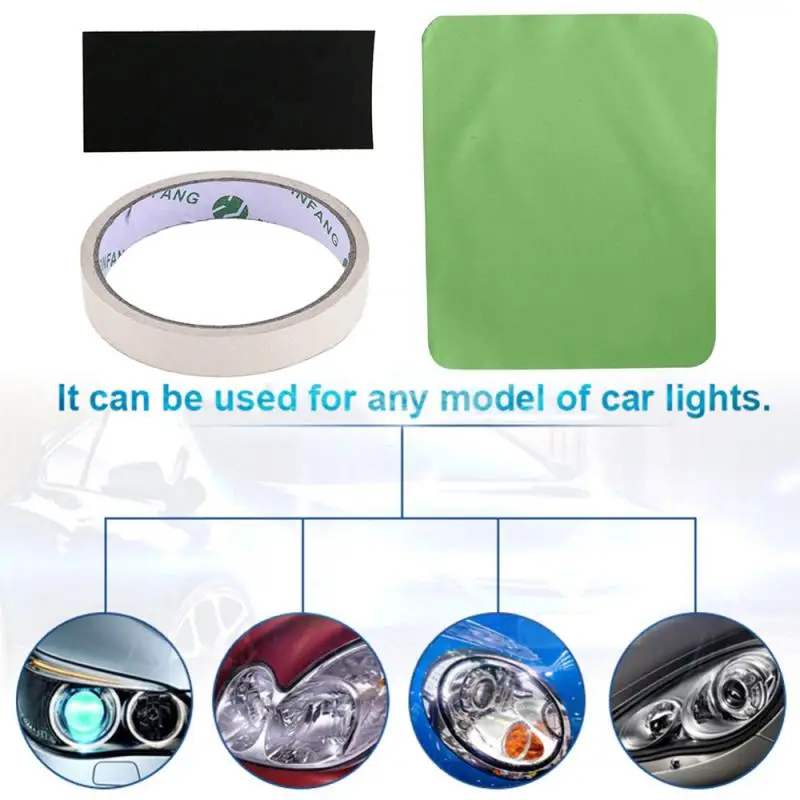 

HGKJ Car Headlight Repair Renovation Tool Universal Glass Window Cleaner Portable Car Headlight Repair Renovation Tool