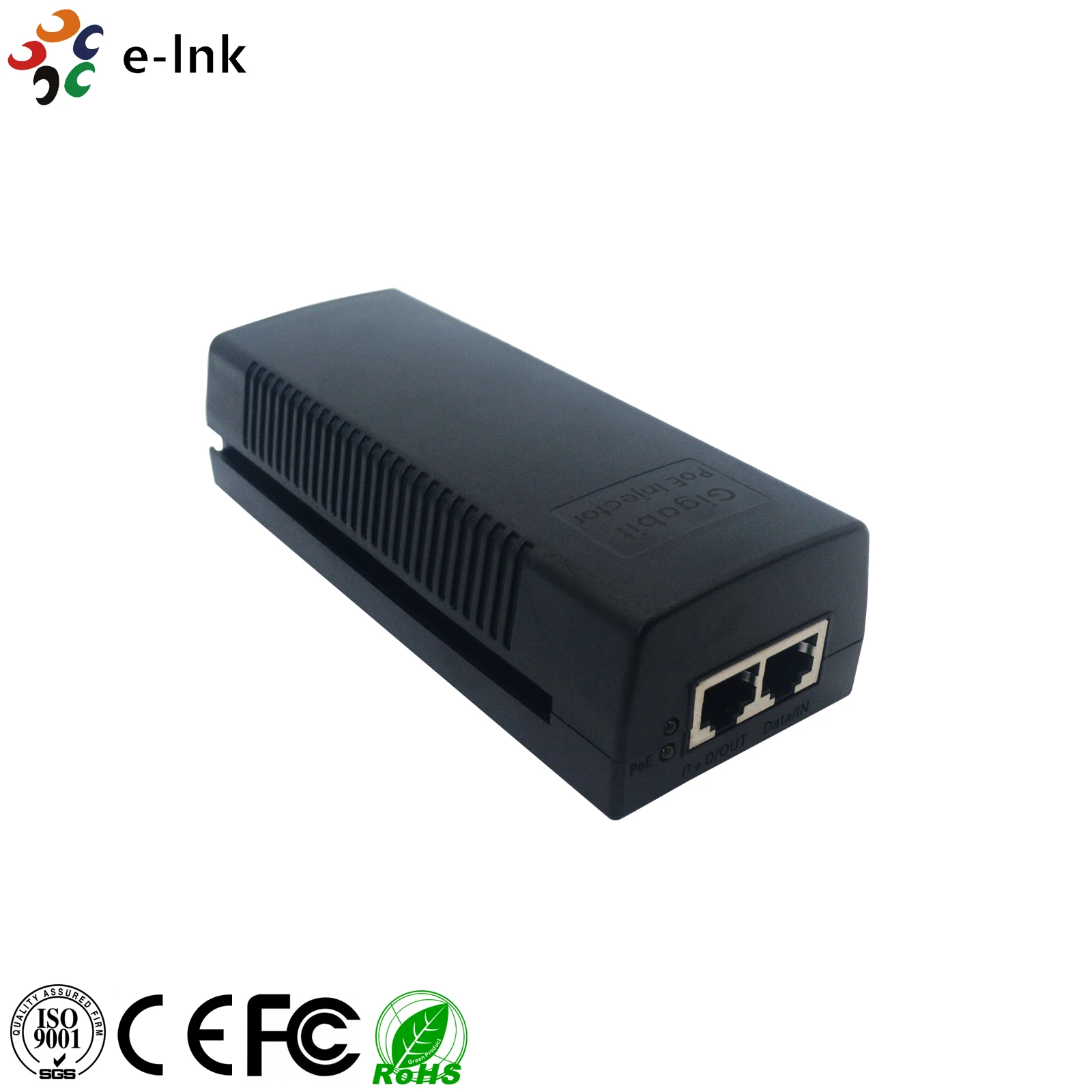 Фото 10 100 1000M Gigabit Power Over Ethernet PoE-адаптер Инжектор среднего размера №5