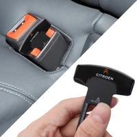car metal emblem seat alarm eliminator seat belt buckle for citroen berlingo vts ds ds3 ds4 ds5 cl4 c3 c4 c5 celysee saxo c6 c8