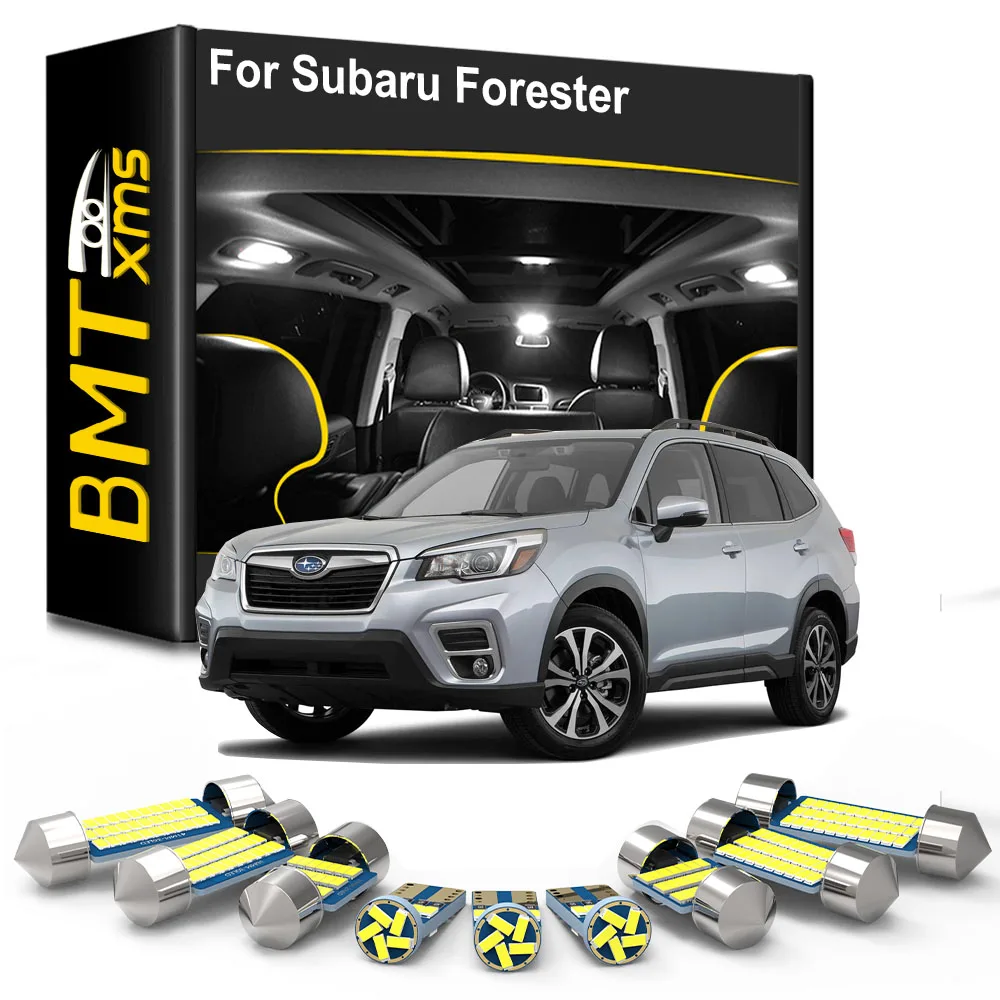 

BMTxms Canbus LED Interior Lights For Subaru Forester SH SJ SG SK 1998 1999 2006 2008 2009 2010 2011 2013 2015 2016 2018 2019