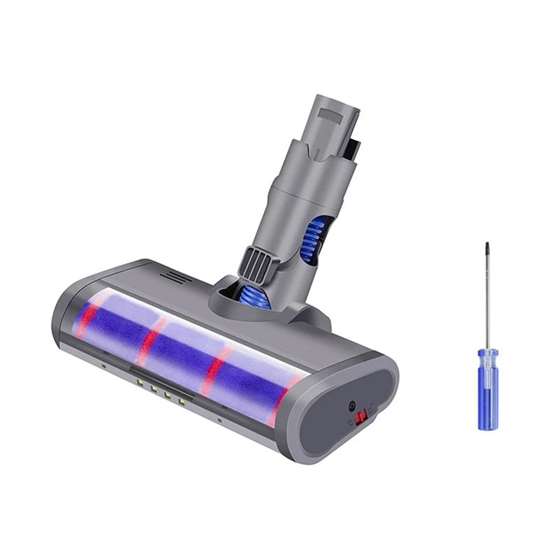 

For Dyson V6 DC58 DC59 DC61 DC62 DC74 Vacuum Cleaner Parts Floor Brush Head Tool Soft Roller Cleaner Head