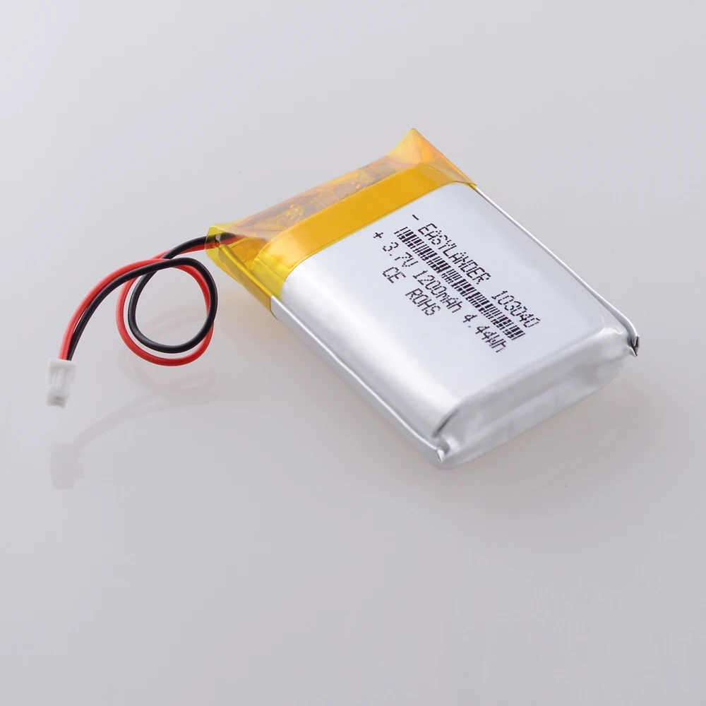 JST PH 1 25 мм 2pin 103040 1200 мАч литий-полимерные LiPo сменные батареи для раций векторной