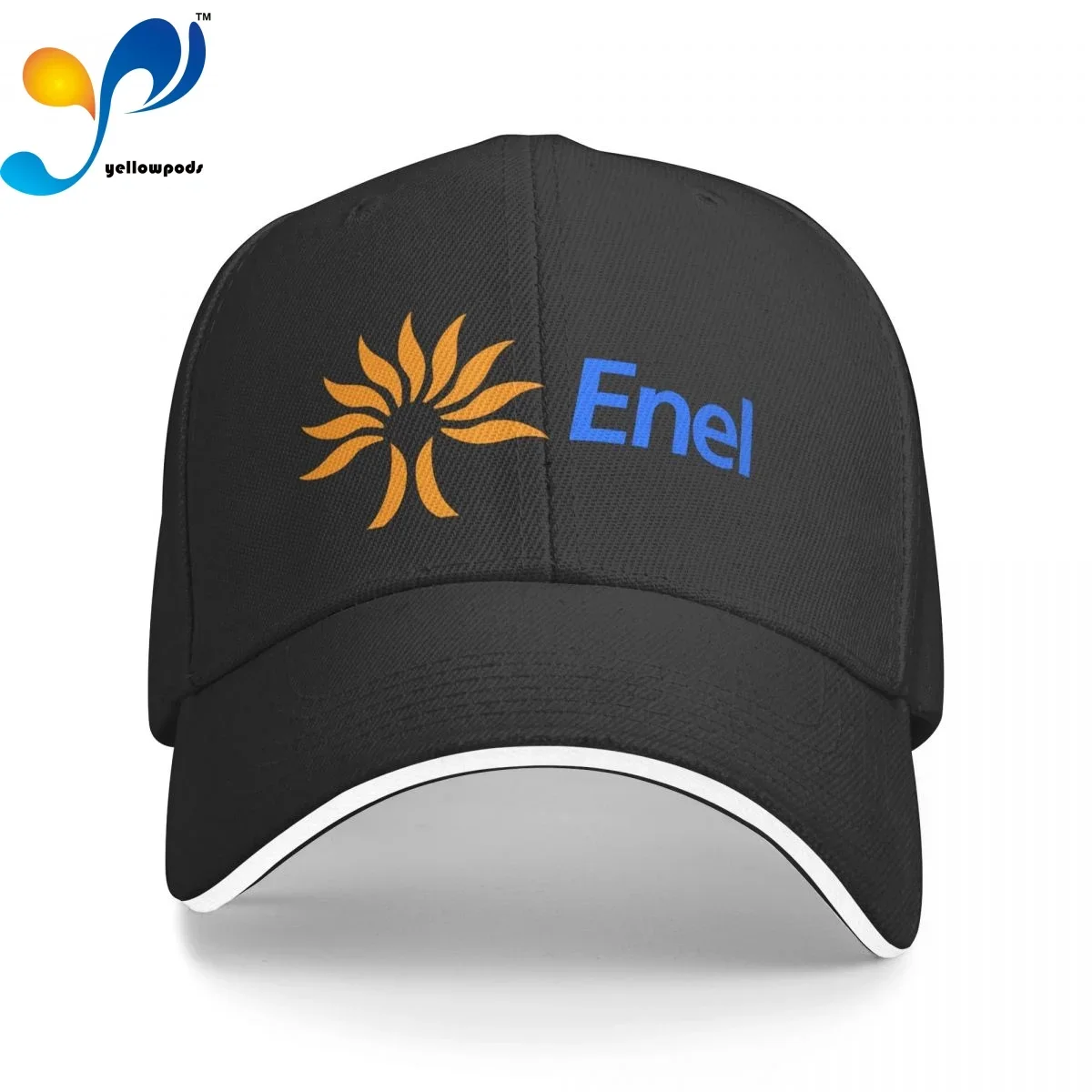 

Unisex Cotton Cap For Women Men Enel Logo Fashion Baseball Cap Adjustable Outdoor Streetwear Hat