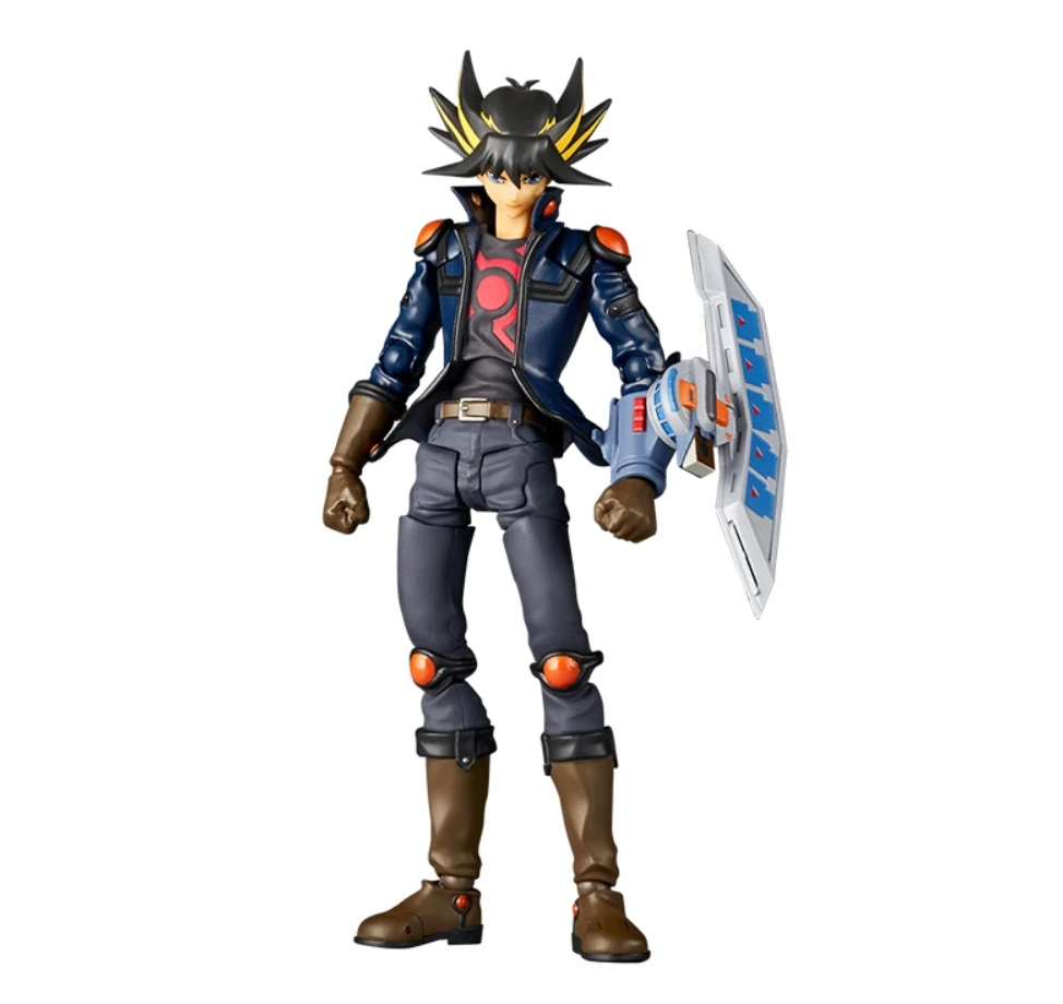 100% оригинал KAIYODO Revoltech Yu Gi Oh 5D's Yusei Fudo аниме фигурки героев модель игрушки в