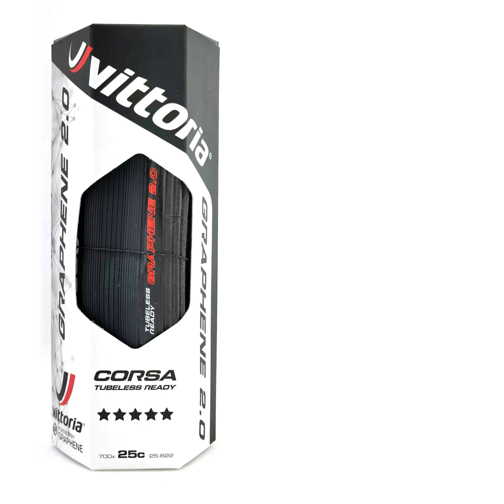 Vittoria Corsa Control G + TLR 700x2 5/28c шина для дорожного велосипеда безкамерная готовая | Спорт