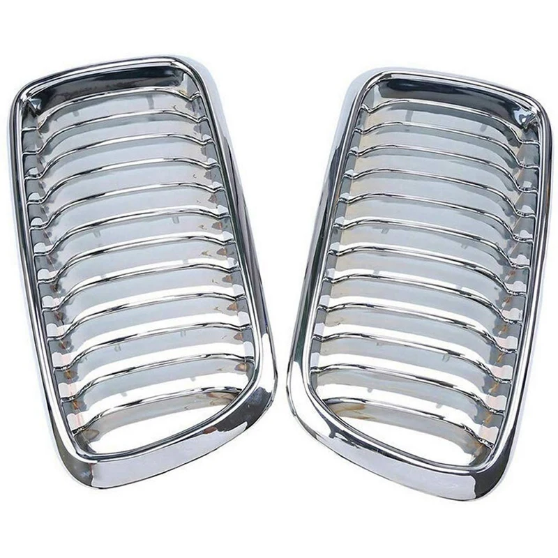 Фото Передняя хромированная решетка для радиатора BMW 7-Series E38 730IL/735I/725Tds/728I/750I Sedan 1994-2001, передняя решетка для радиатора, установка 1 пара №5