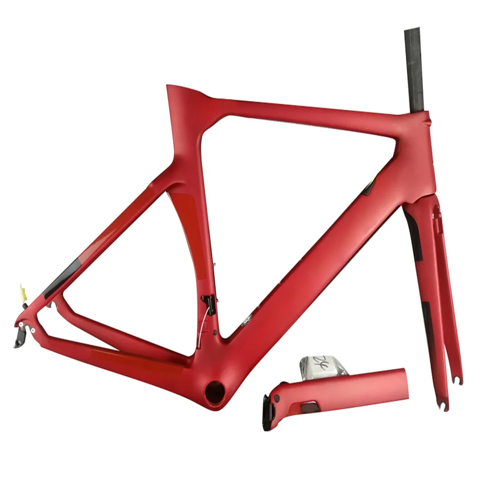 Прочная карбоновая рама для велосипеда T1000 CONCEPT шоссейного 30 цветов прямое