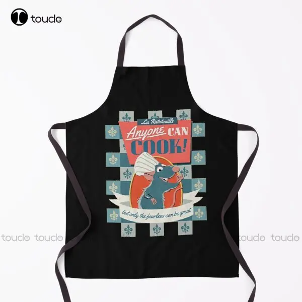 

Teegogo Anyone Can Cook But Only The Fearless Can Look This Great Wearing A Ratatouille Featuring Rodent Apron New Custom Apron