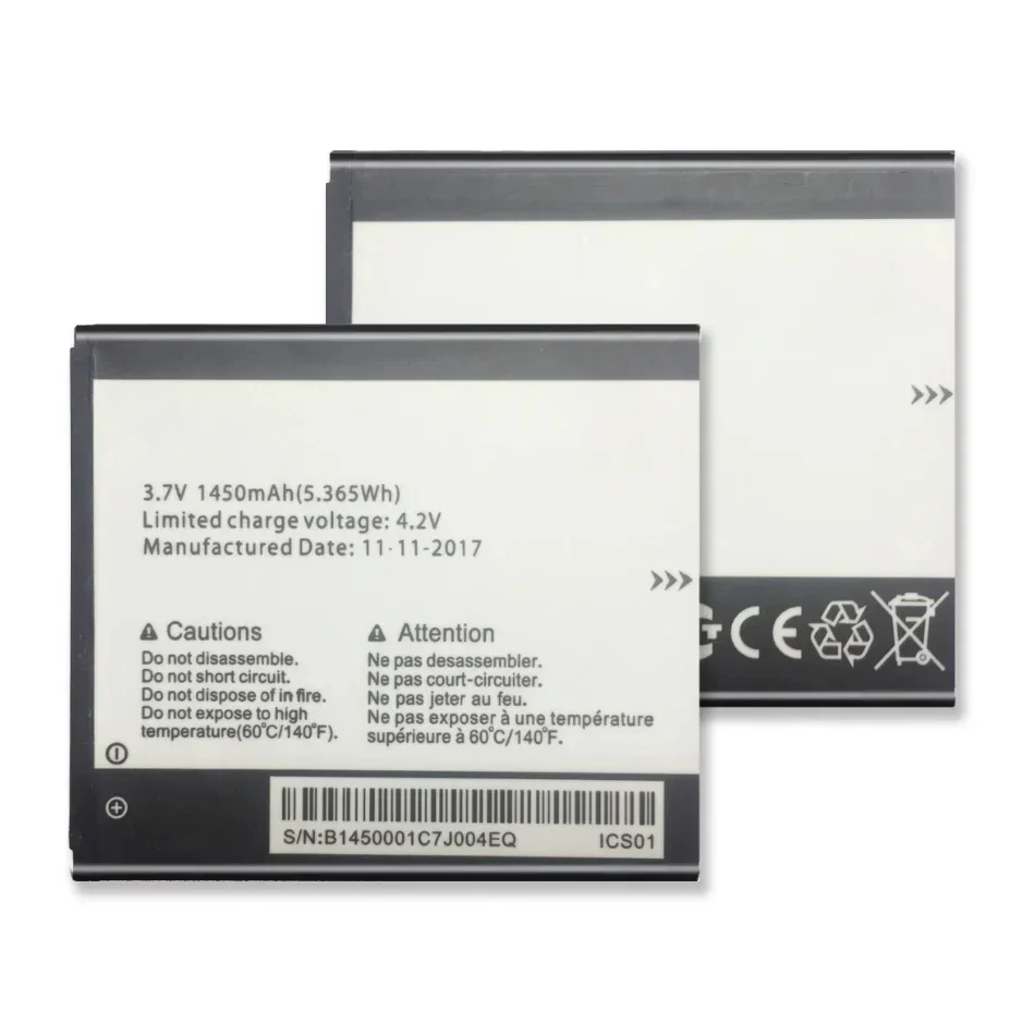 TLI014C7 Аккумулятор для сотового телефона Alcatel Onetouch Pixi First 4024D 4 0 дюйма 1450 мАч