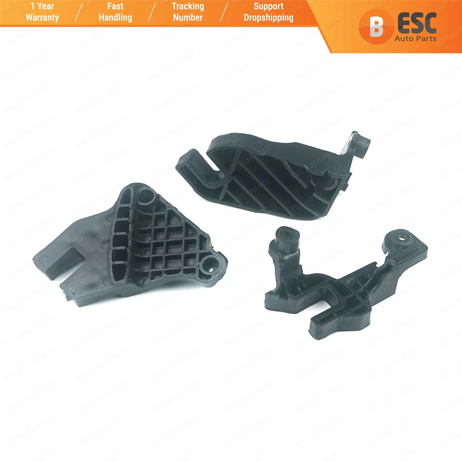 

EHL541 Headlight Headlamp Housing Repair Bracket Mount Clips Tabs Set 4G0998122A Right for Audi A6L S6 Avant Quatro Allroad