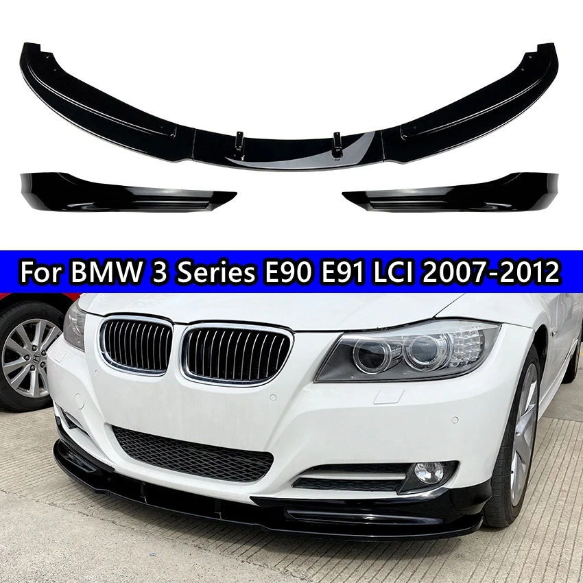 

Разветвитель губ для переднего бампера автомобиля BMW 3 серии E90 E91 LCI 2007-2012