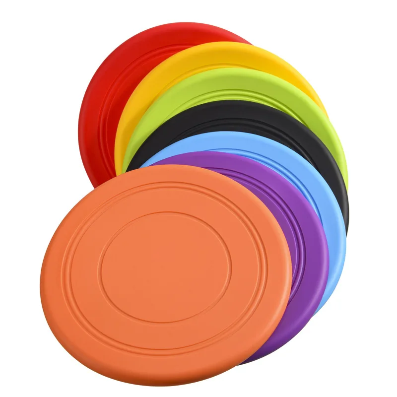 

Toy Dog Flying Disk Discs Interactive Training Floating Water Bite-resistant Soft Pet Supplies Small Medium Large French Bucket