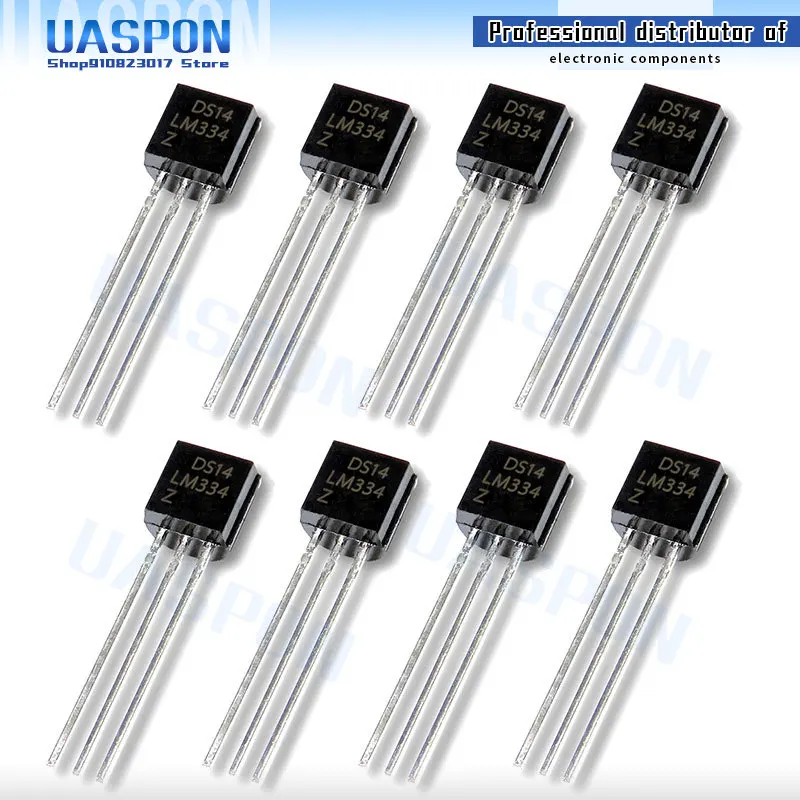 5 шт., регулируемый источник постоянного тока LM334Z TO-92 LM334 TO92