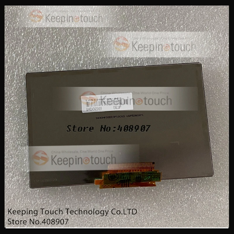 Для TomTom Tom via 120 LMS430HF33 4 3 дюймовый полный ЖК-экран + сенсорный экран дигитайзер