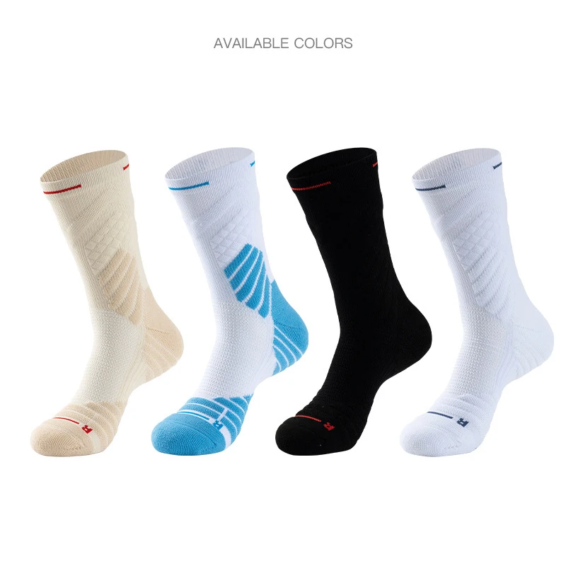 Basketball Ball Men Sports Sock Women Breathable Compression Running Riding Cycling Knee high Basketball Biking Hockey Soccer