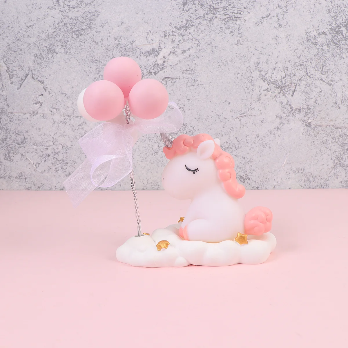 

1pc Car Decoration Adorable Balloon Decoration Resin Craft Desktop Ornament for Car