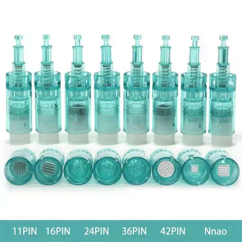 

10PCS Dr Pen Ultima A6S Cartridges Microneedling Pen Needles Replacement Microneedle Head 11 16 36 42 Nano Tattoo needle