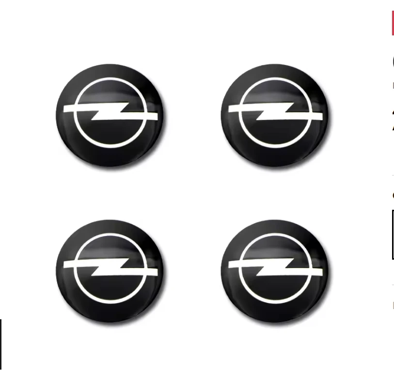 

4 шт. алюминиевые наклейки на колеса автомобиля, центральная наклейка на колесо, автомобильная наклейка для Opel Ampera Corsa Astra Crossland Crossland-X Mokka Cascada