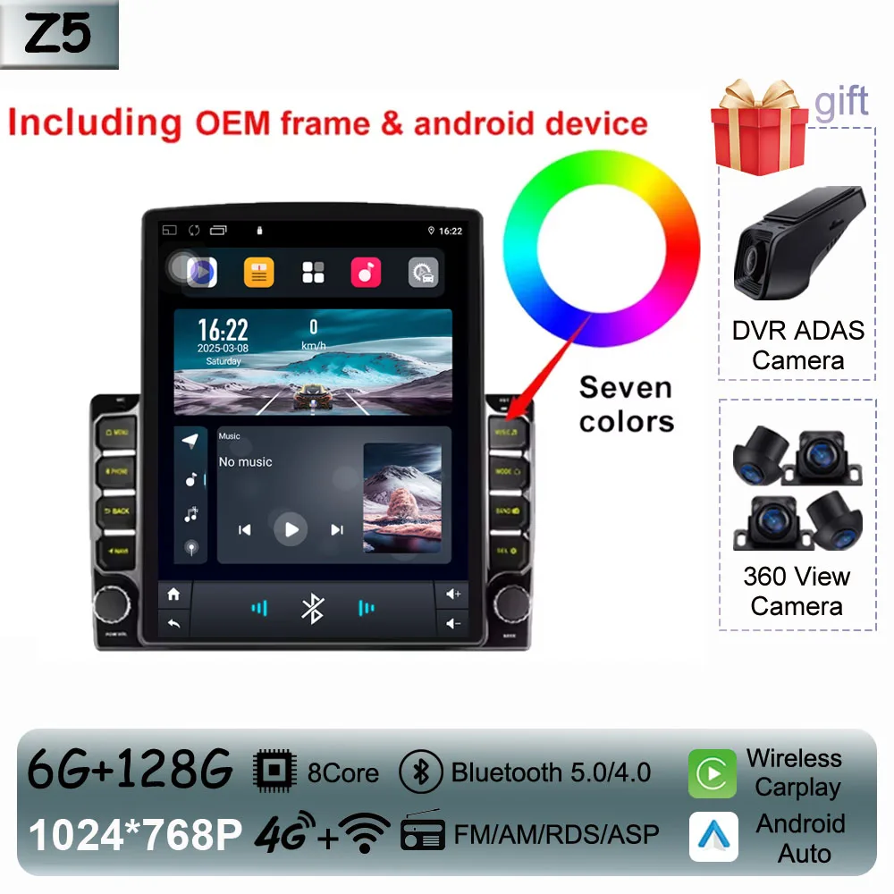 

9,7-дюймовый автомобильный радиоприемник Android для Mitsubishi Outlander Xl 2 2005-2012, автомобильный радиоприемник, стерео мультимедийный видеоплеер, DVD, GPS-навигация