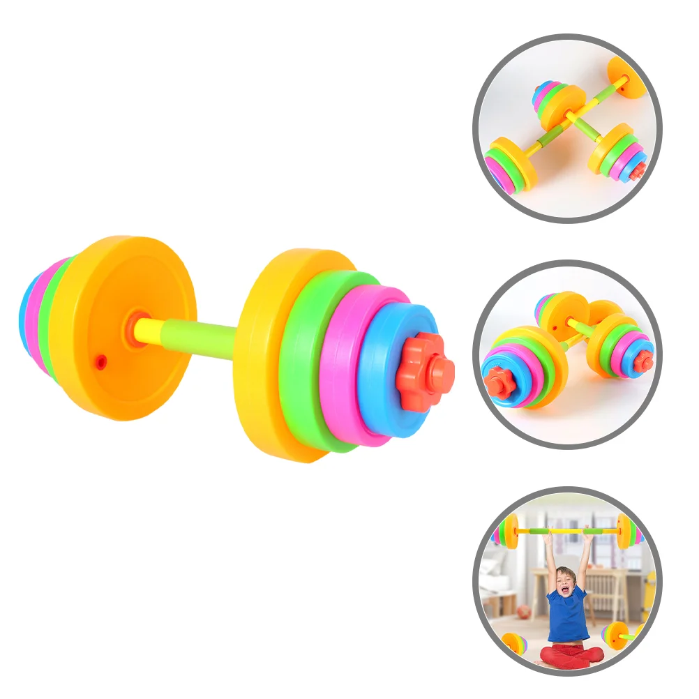 

Small Weights Women Exercise Toy Barbells Kindergarten Kids Dance Dumbbells Gymnastics Gift Arm Training Tool Halter