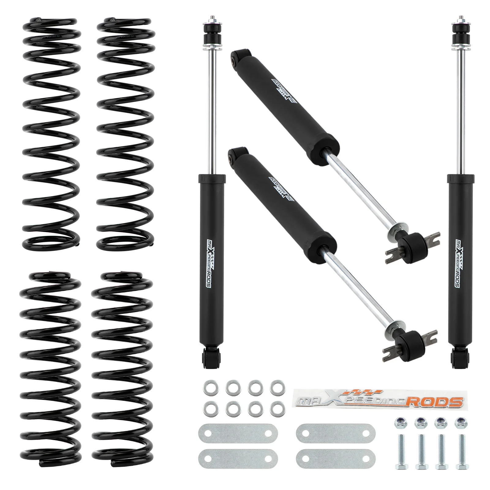 

2.5" Suspension Lift Kit For Jeep Wrangler JK 2007-2018 Shock Absorbers For Jeep Wrangler JK Unlimited 2007-2018