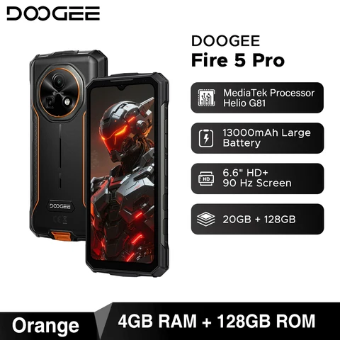 Смартфон Doogee Fire 5 Pro, 4/128ГБ, global