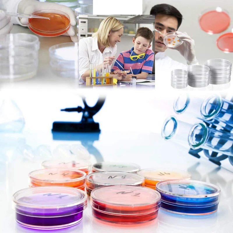 20 шт. пластиковые чаши Петри стерильные с крышкой 100 х15 мм пластиковыми