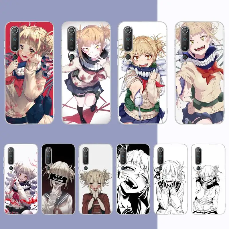 

Anime Himiko Toga Waifu Phone Case for Samsung S21 A10 for Redmi Note 7 9 for Huawei P30Pro Honor 8X 10i cover