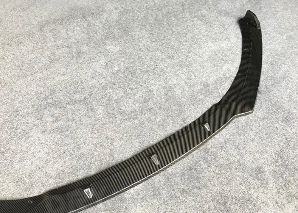 Передний спойлер для Jaguar XF XFL Standard 2016-2019 из углеродного волокна/FRP головной бампер