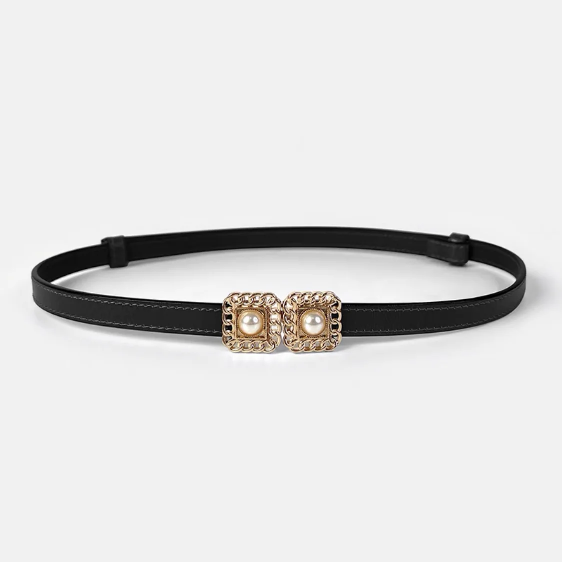 

NIGO White Pearl Belt #nigo21363