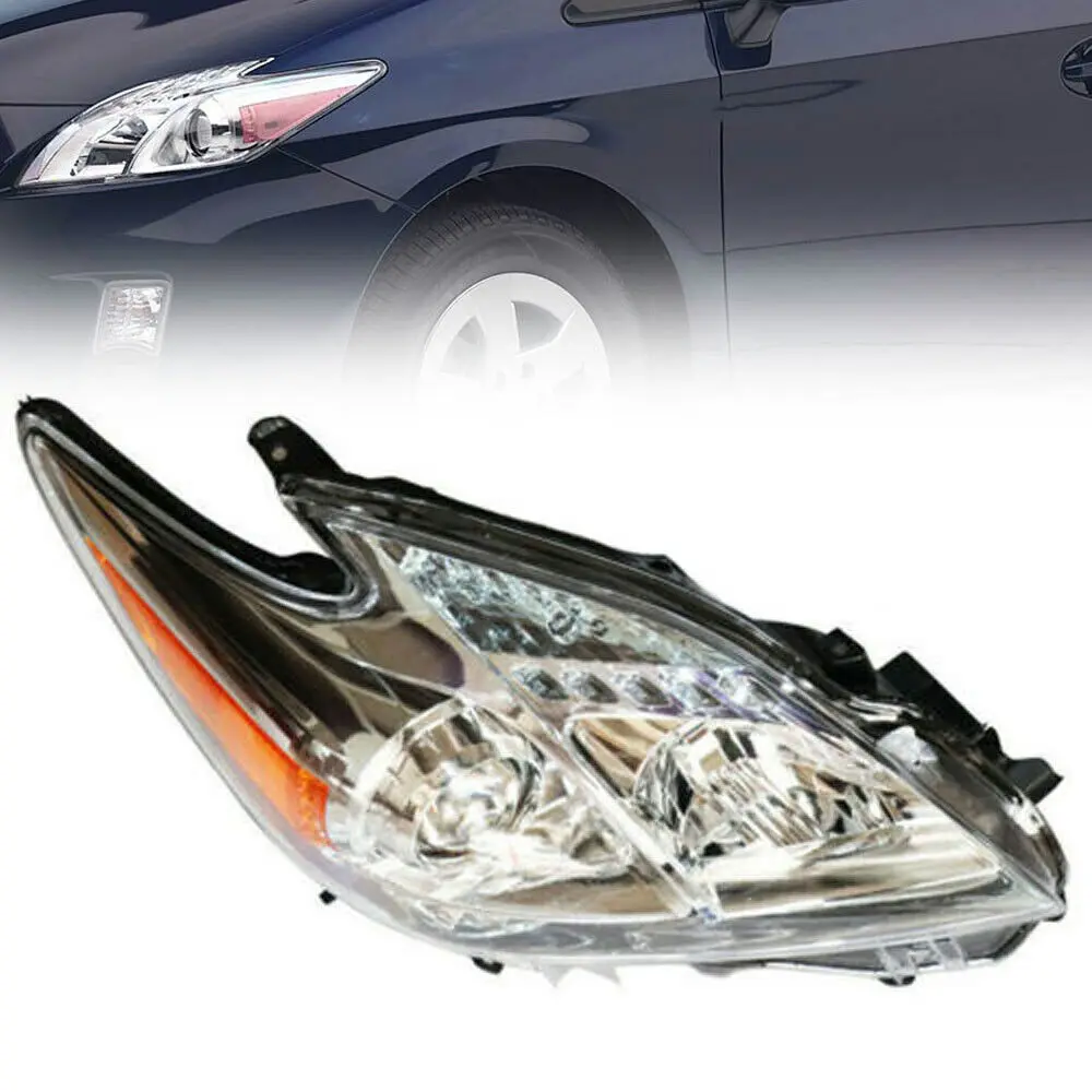 

Right Passenger Side Headlight Halogen Projector Headlamp Assembly Fit for 2010-2011 Toyota Prius 1.8L