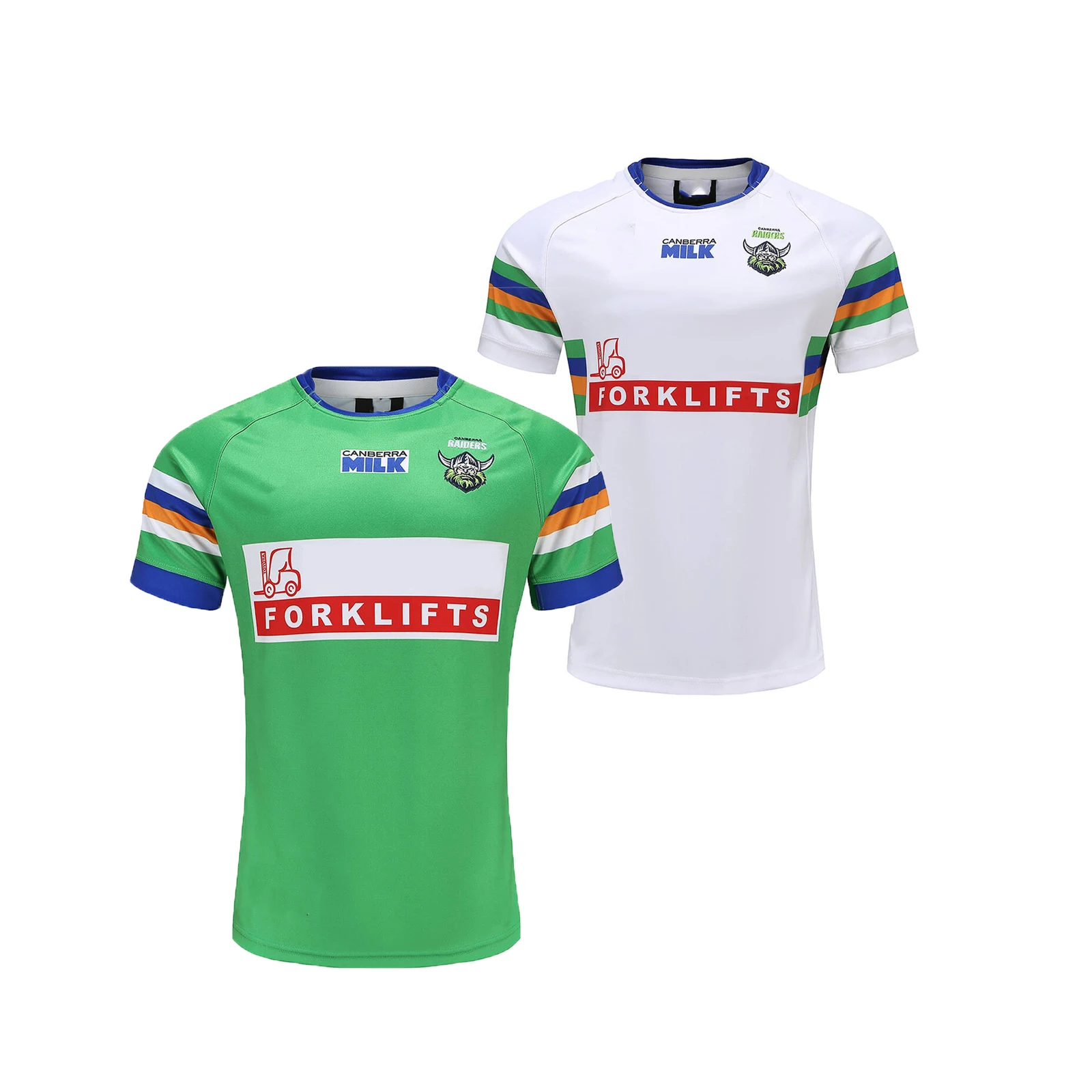 

2023, Мужская футболка для регби Canberra Raiders Home/Away, Спортивная футболка