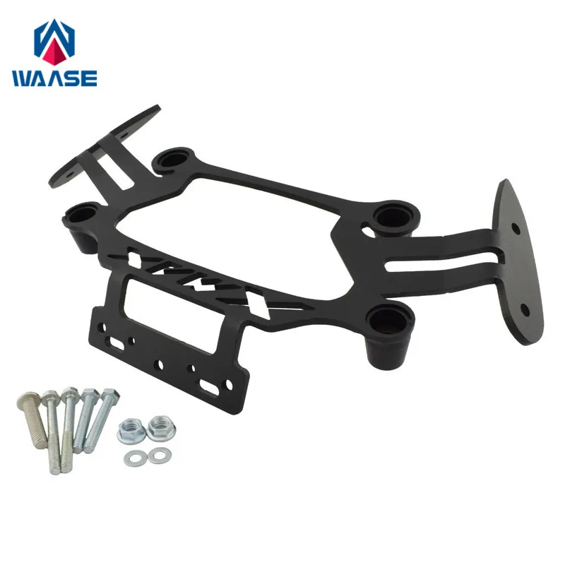 

waase For Yamaha X-MAX250 XMAX 250 2017 2018-2020 Modified Front Mirrors Stand Holder Mobile Phone Bracket GPS Plate Bracket