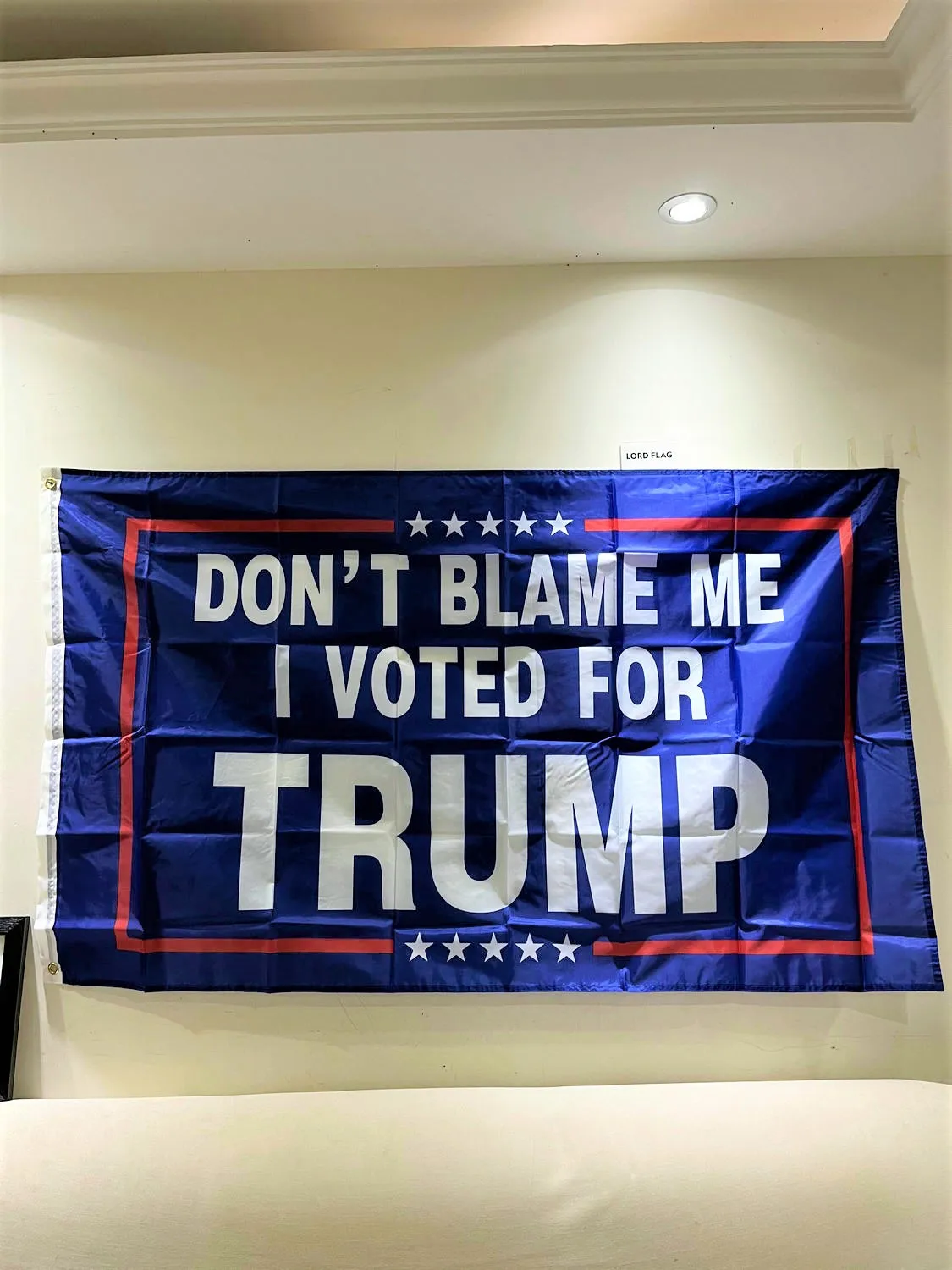 

Free Shipping VOTED FOR TRUMP Polyester Printed USA 3x5Ft 90X150cm Banner for Decoration