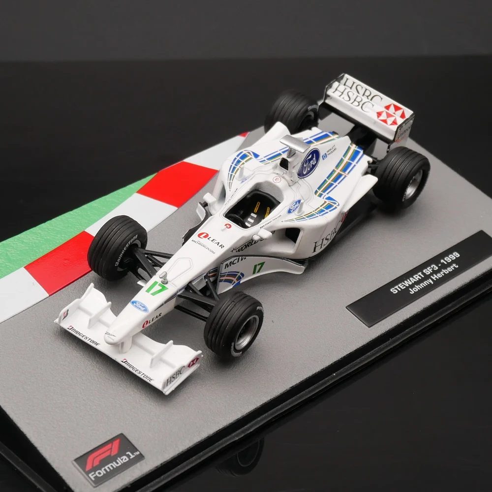 

Diecast Ixo 1/43 Scale F1 Racing Stewart SF3 1999 Alloy Ford Car Model Classic Car Collectible Toy Gift Souvenir Display