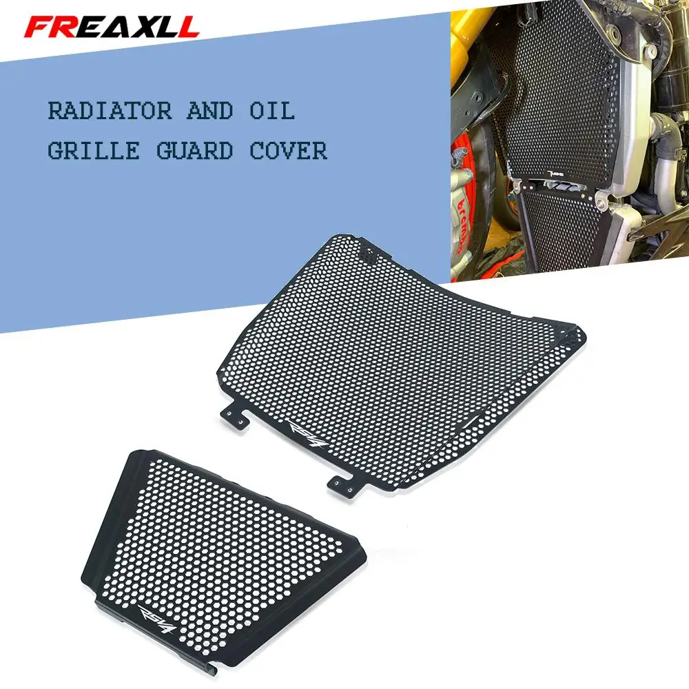 

For Aprilia Tuono V4 1100 Factory 17 2021 RSV4 1000 APRC RF 1100RR Motor Radiator Guard Grille Cover Protector oil cooler Cover