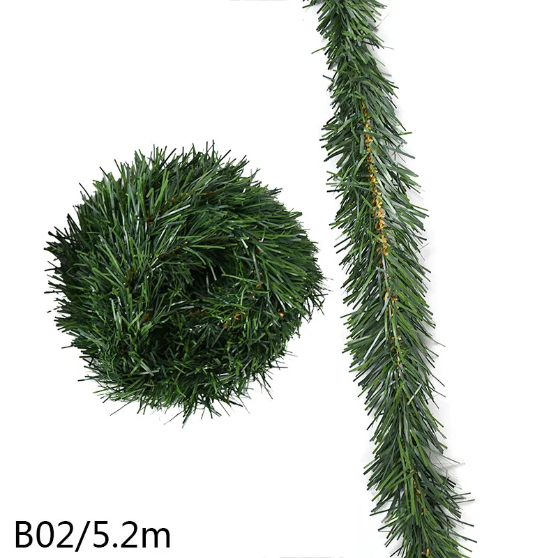 

Искусственная гирлянда из ротанга и ПВХ 5.2/5.5 м