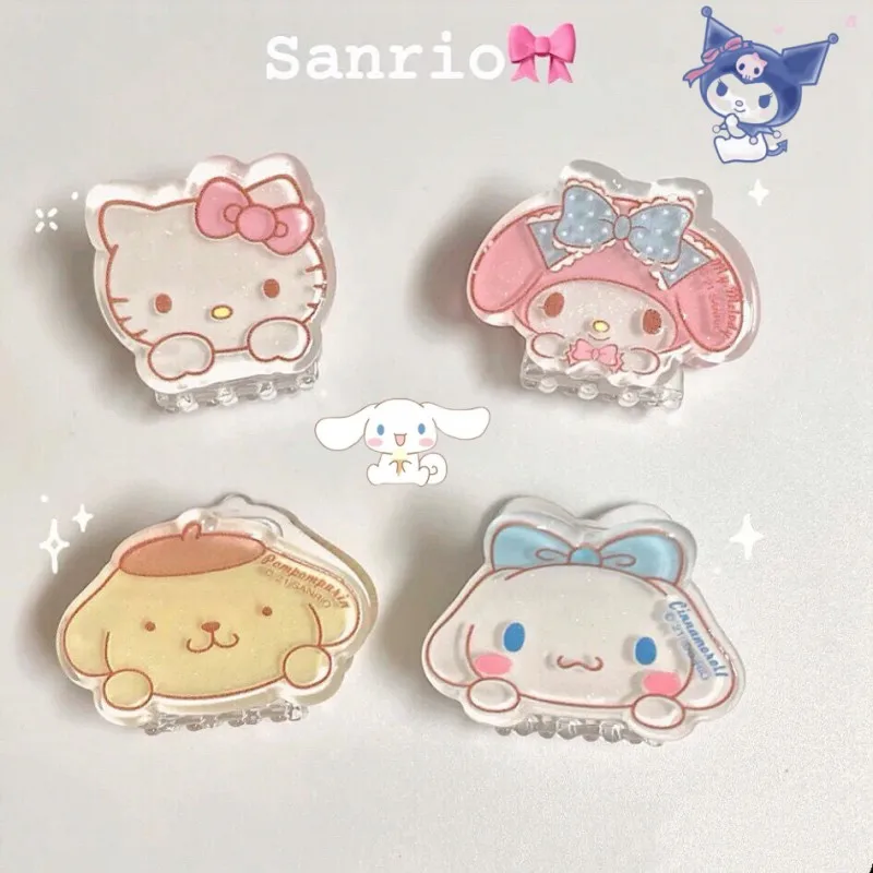 

2 шт., мини-клипса Hellokitty в стиле аниме