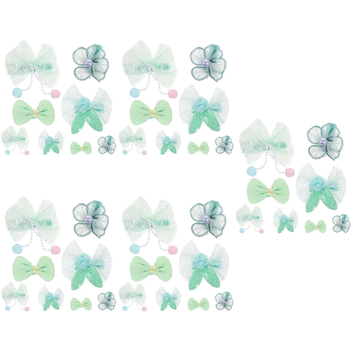 

Сетчатая заколка для волос в виде бабочки, Цветочная заколка для девочек, детская заколка-кролик