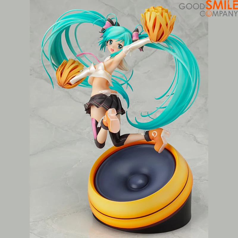 

100% оригинальная компания «Хорошая Улыбка» VOCALOID Hatsune Miku Веселая аниме-фигурка, коллекционная экшн-игрушка, подарки