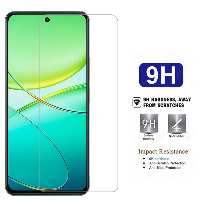 Чехол для телефона vivo y38 y58 закаленное стекло на vivoy38 vivoy58 y 38 58 38y 58y задняя крышка 360