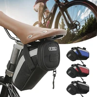 bicycle bag shockproof bike saddle bag cycling seat tail bag under seat storage bag tail bags bike accessories