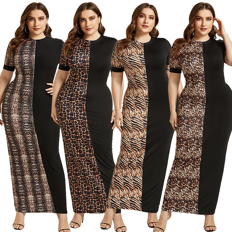 

Summer long skirt slim body dress S-5XL dress plus size women's dress
